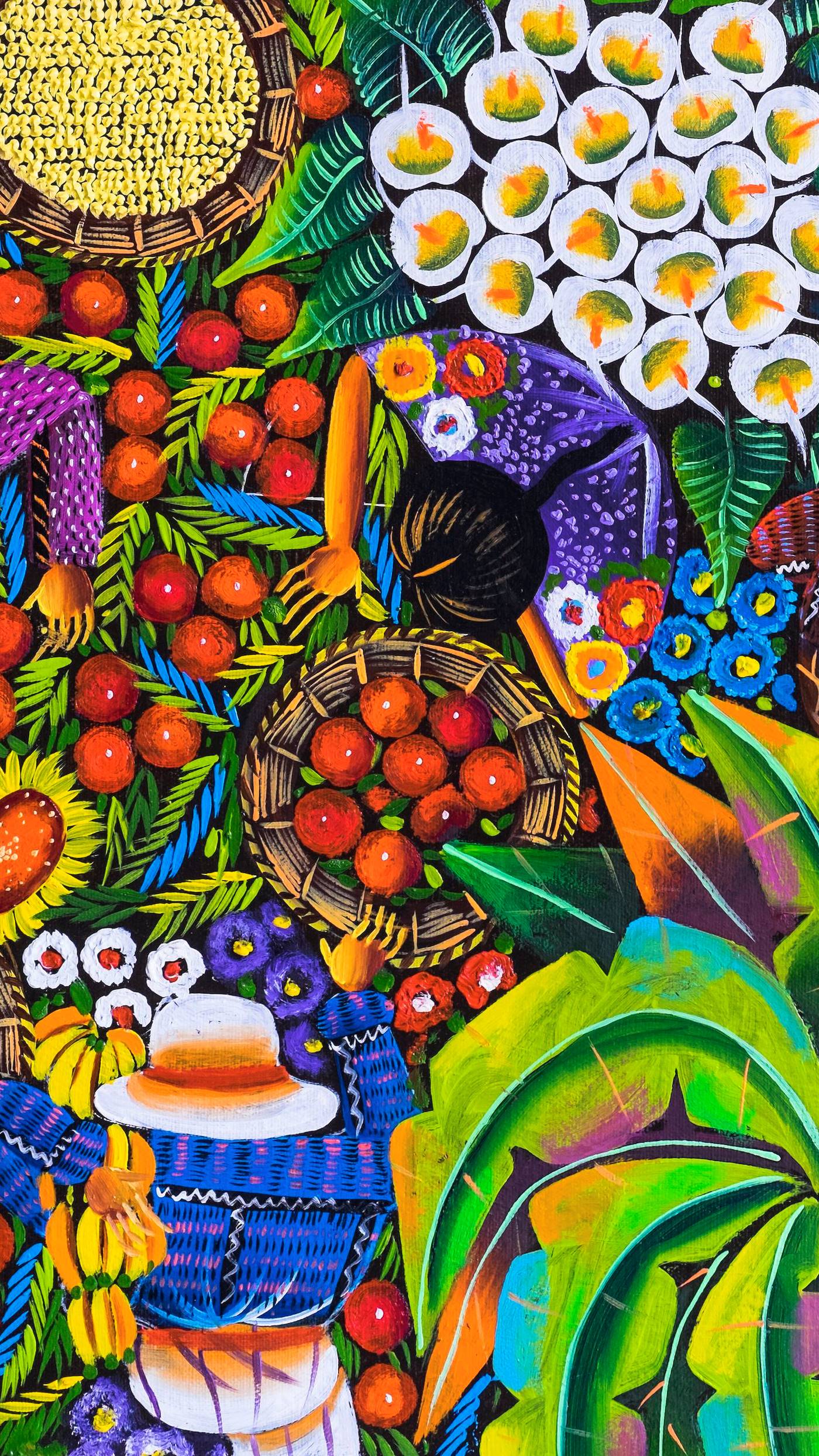 Peinture maya - Guatemala