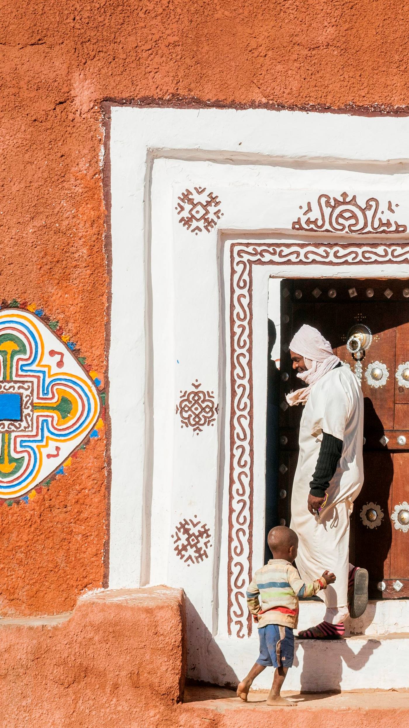 Maison typique à Oualata - région d'Hodh Ech Chargui - Mauritanie