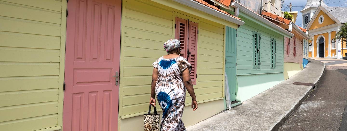 Dans les rues de Grand Rivière - Martinique