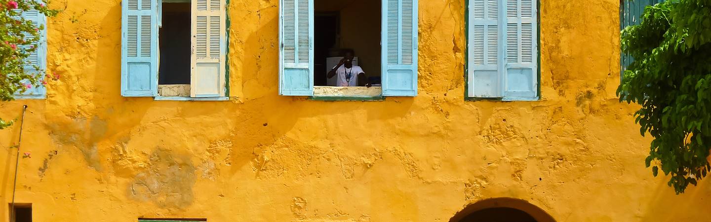 Maison colorée - Dakar - Sénégal