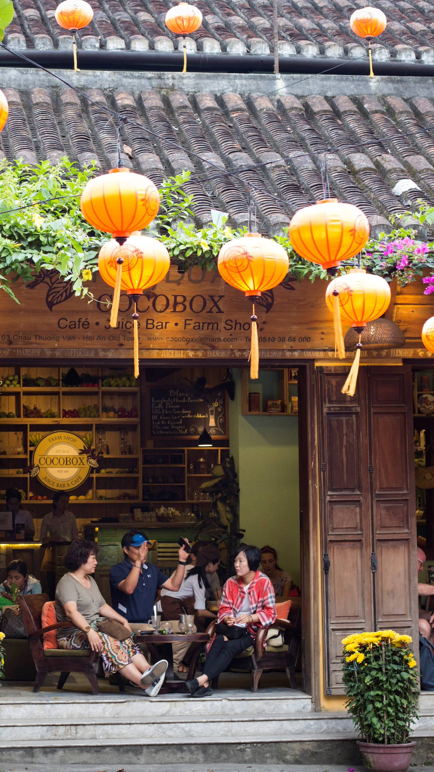 Bar branché dans le centre historique de Hoi An - Vietnam