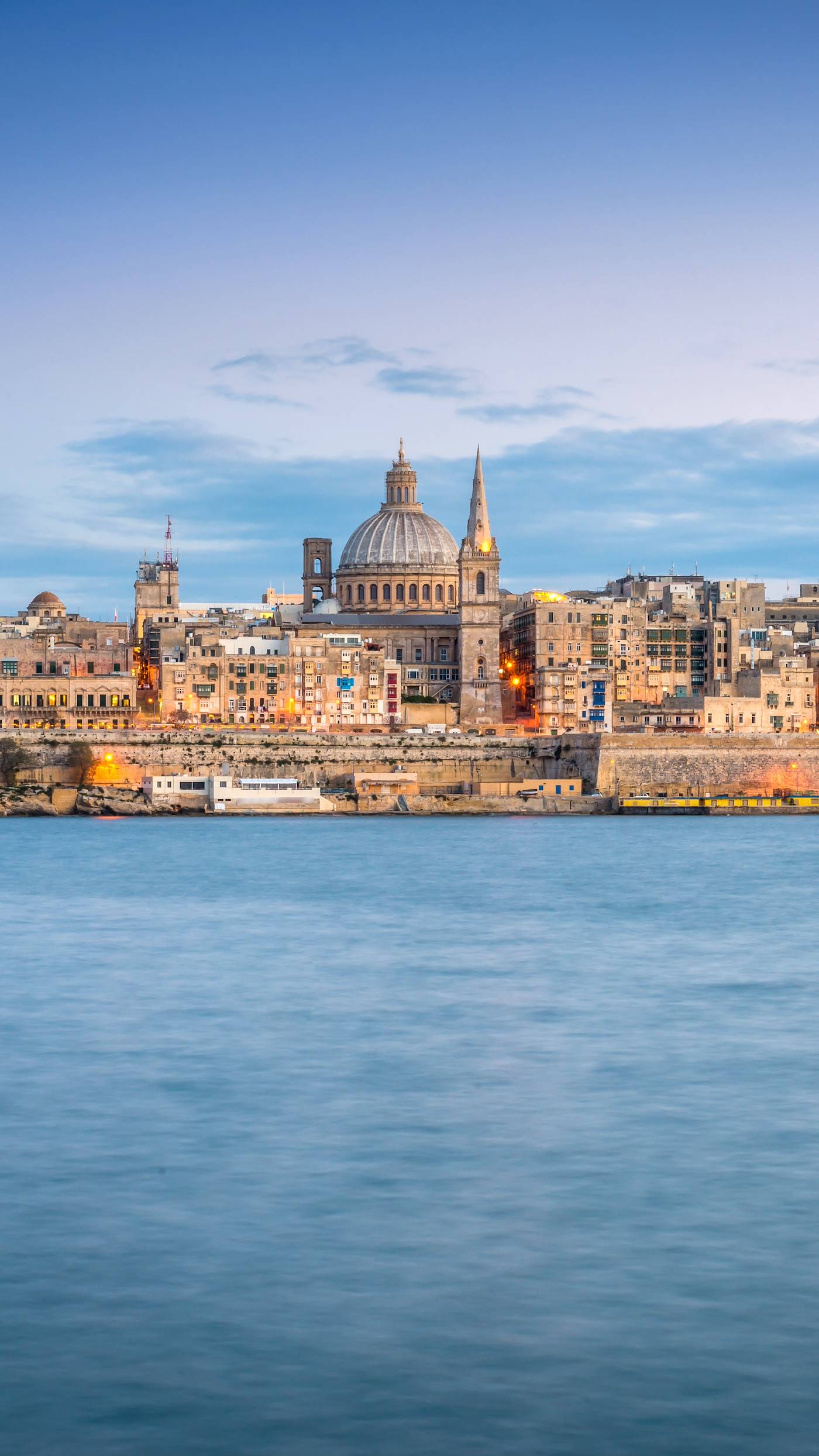 Vue de Valetta (la Valette) - Malte