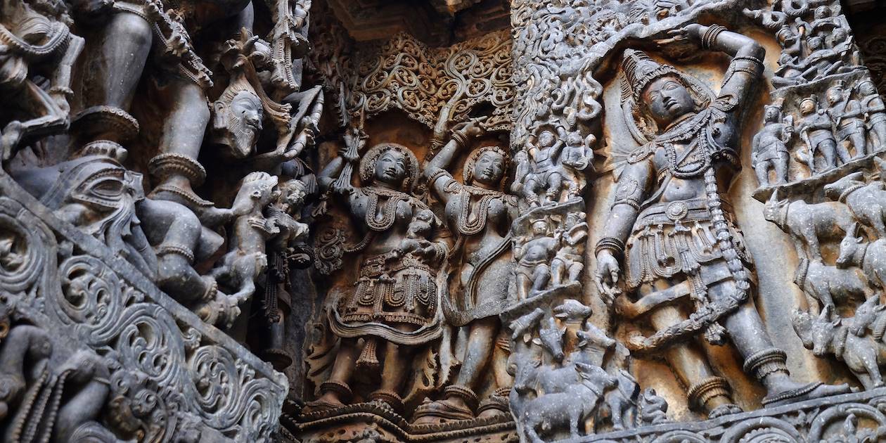 Temple de Hoysaleswara - Halebid - Karnataka - Inde
