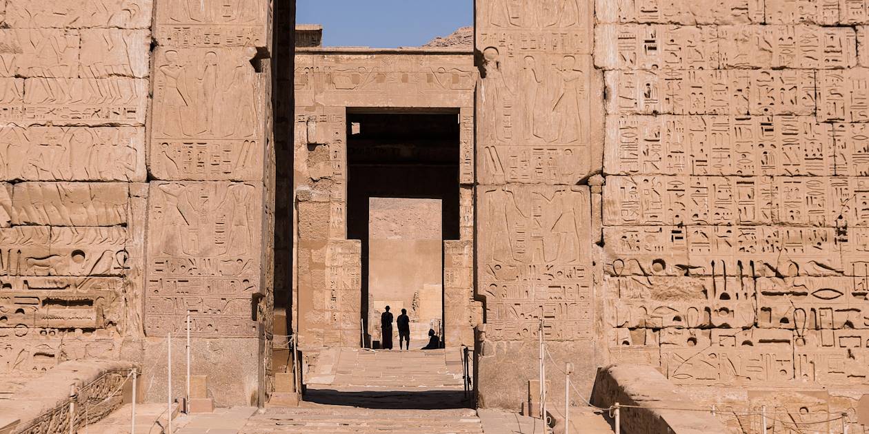 La cité Médinet Habou - Louxor - Égypte