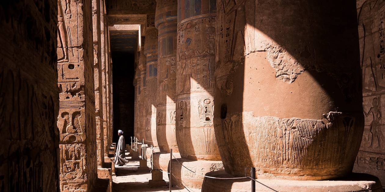 La cité Médinet Habou - Louxor - Égypte