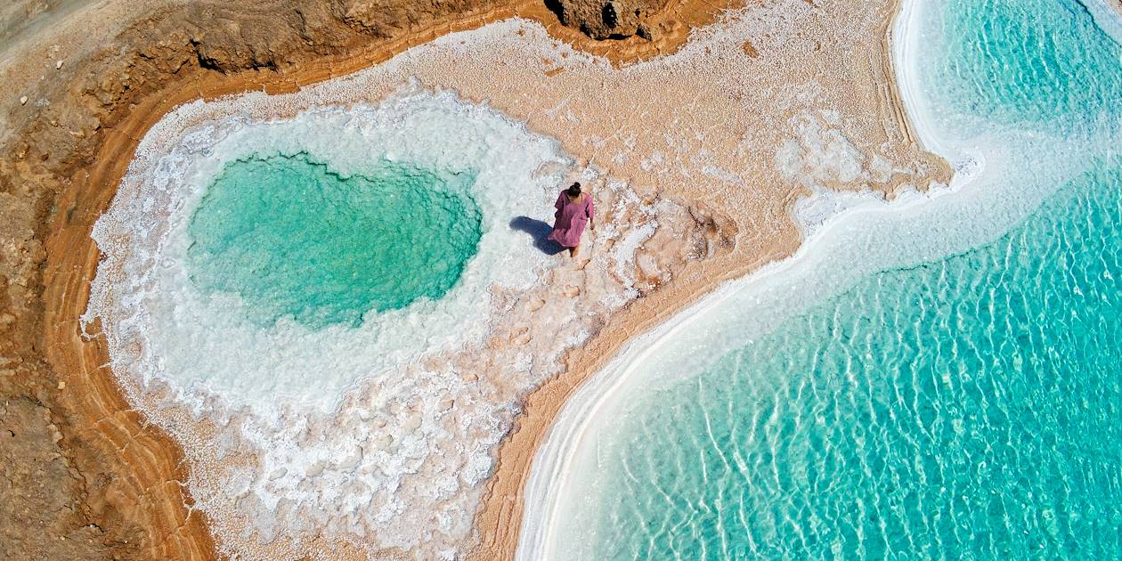 Marais salants du lac d'Aghurmi - Oasis de Siwa - Marsa Matruh - Egypte