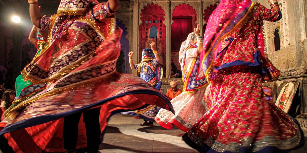 Spectacle de danse au Musée Bagore-ki-Haveli - Udaipur - Inde