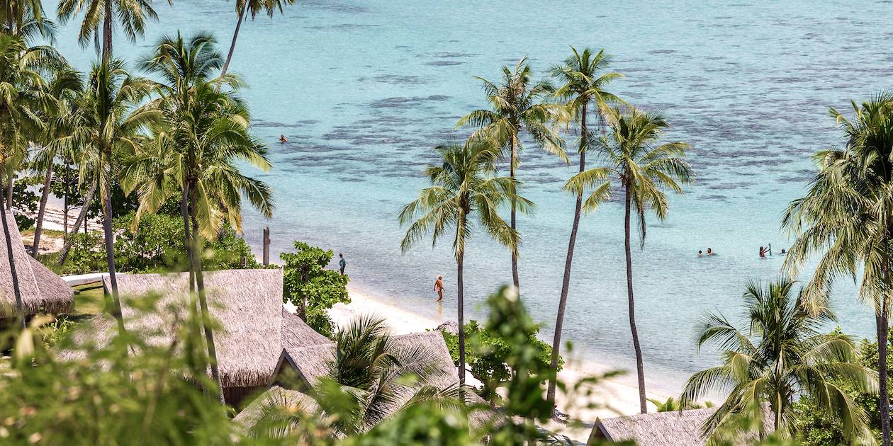 Plage à Moorea - Tahiti - Polynésie française