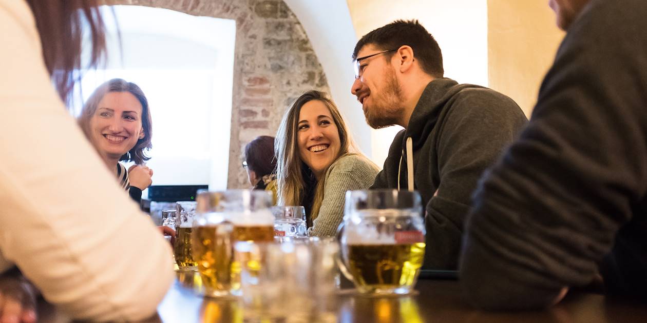 Dégustation des meilleures bières tchèques au U Kunstatu - Prague - République Tchèque