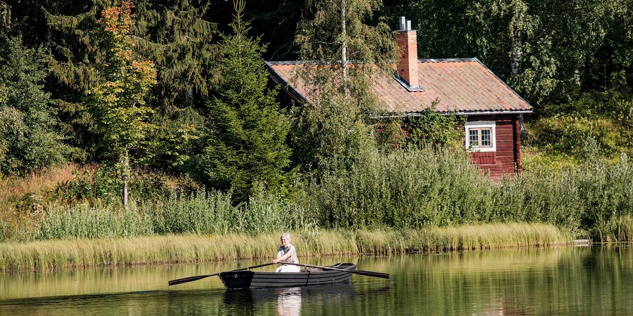 Lac à Bjursas - Comté de Dalécarlie - Suède
