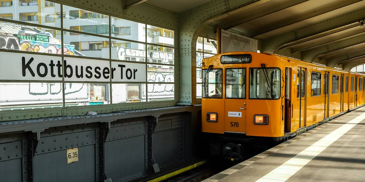 Station de métro à Berlin - Allemagne
