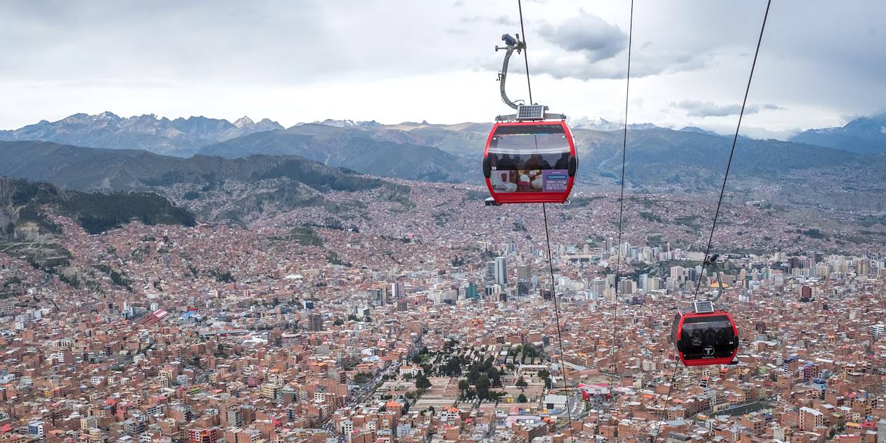 Téléphérique urbain de La Paz - Bolivie