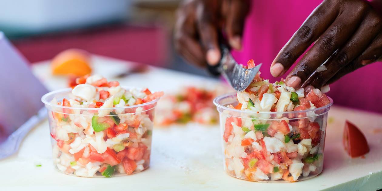 Salade de conque - Bahamas