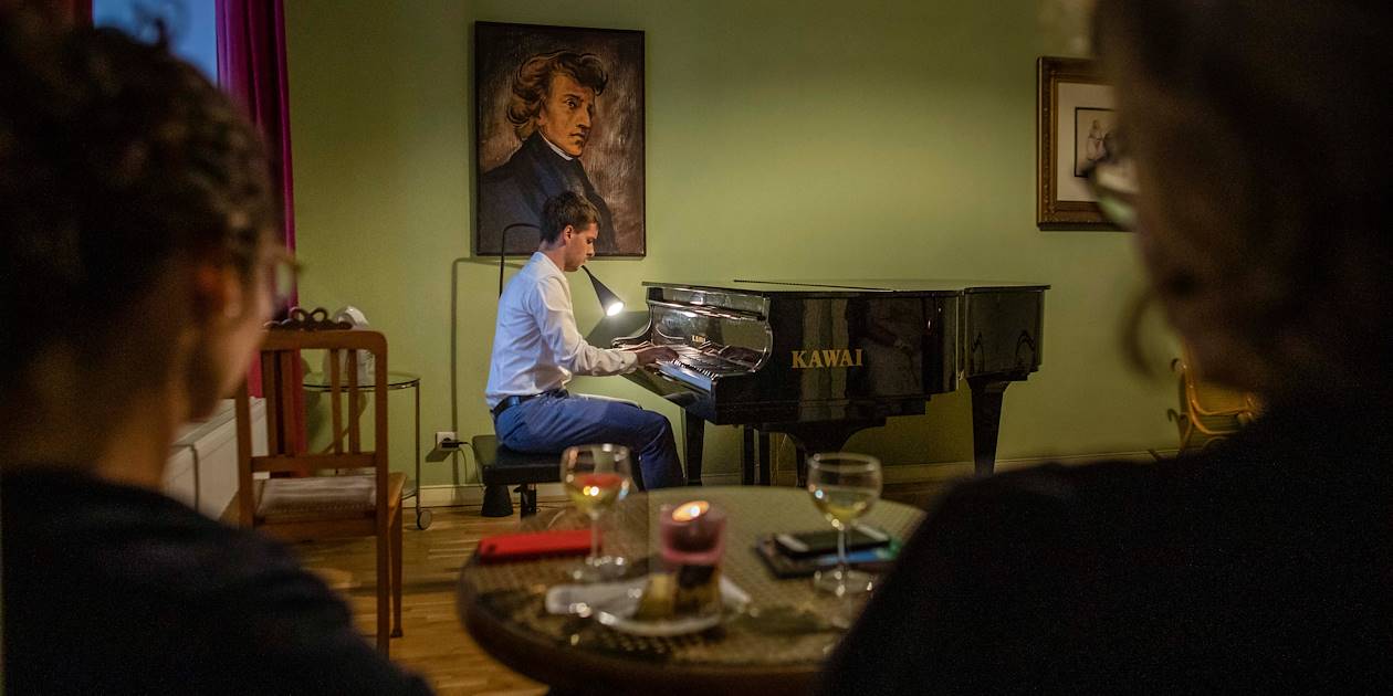 Concert au salon Chopin - Varsovie - Pologne