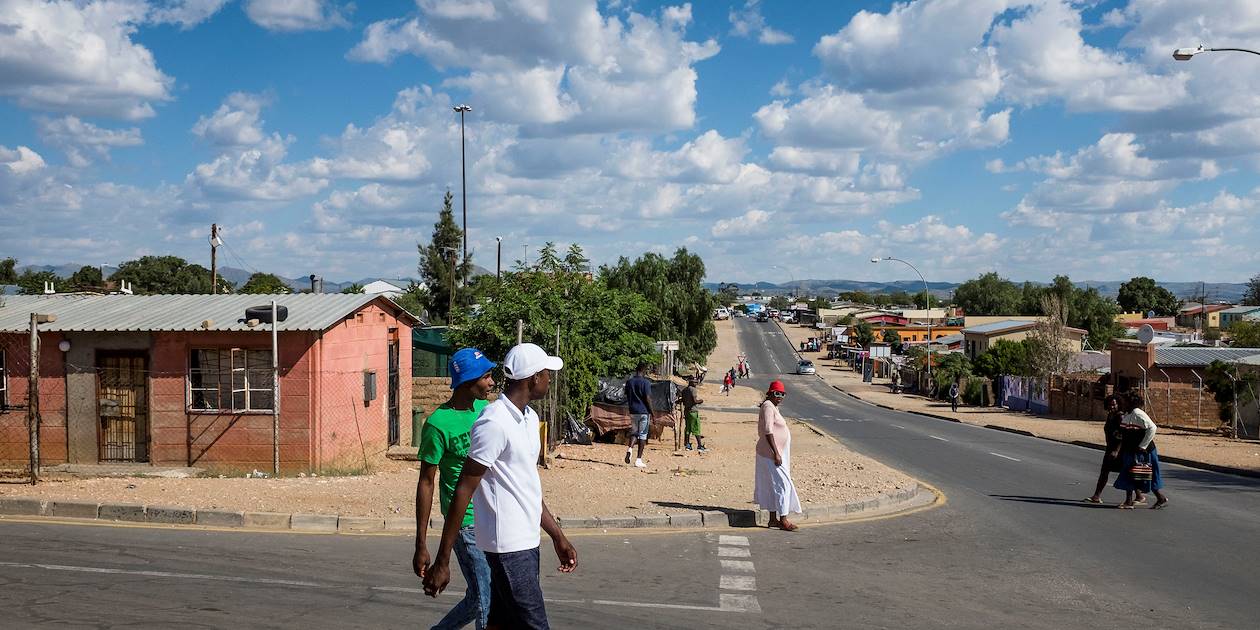 Le quartier de Katutura - Windhoek - Namibie