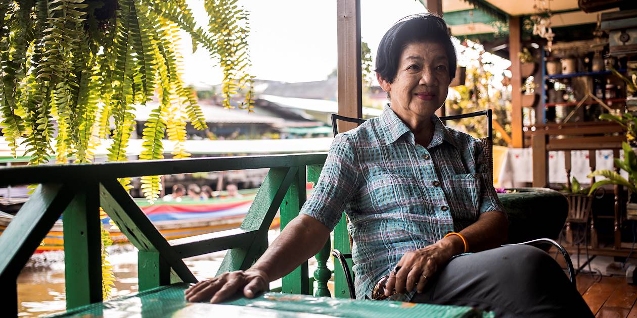 Bang Luang House : portrait de la propriétaire - Bangkok - Thaïlande 
