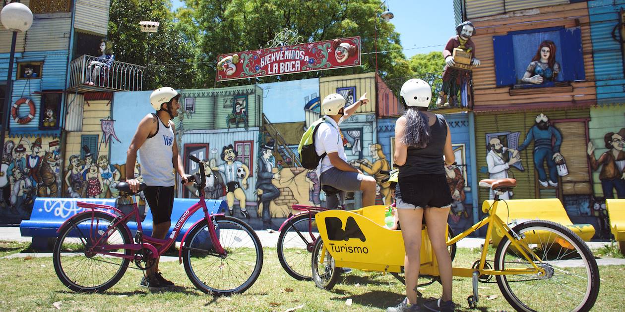 Street art à Buenos Aires, en vélo - Argentine