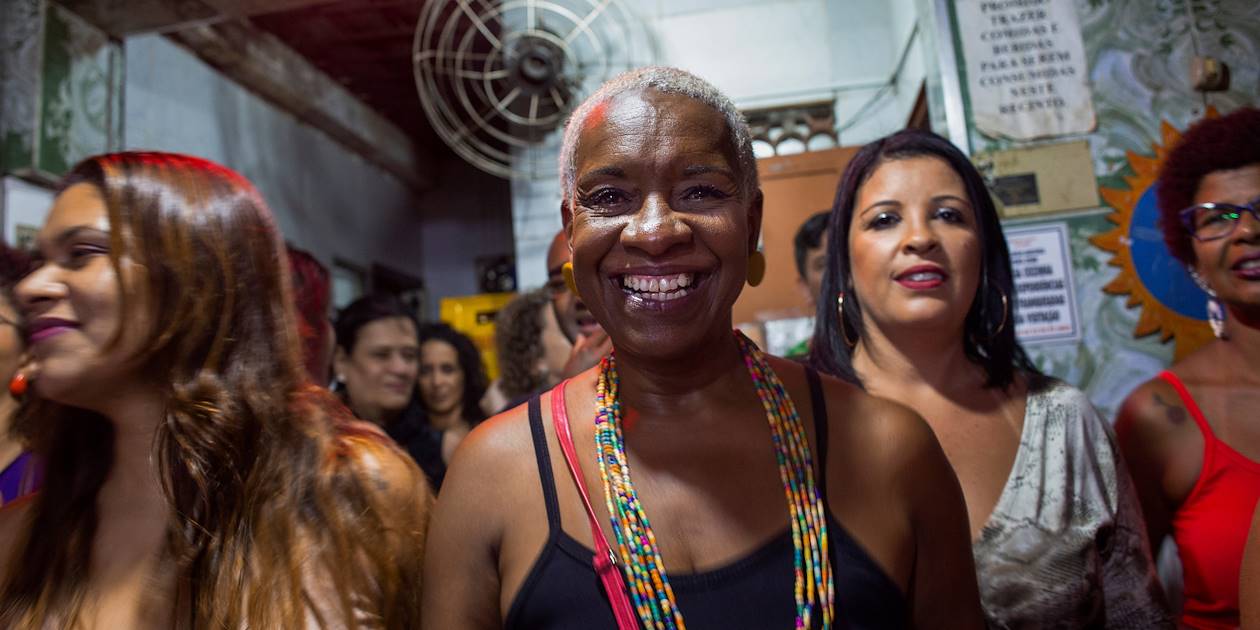 Portrait d'une brésilienne dans un club de Rio de Janeiro - Brésil