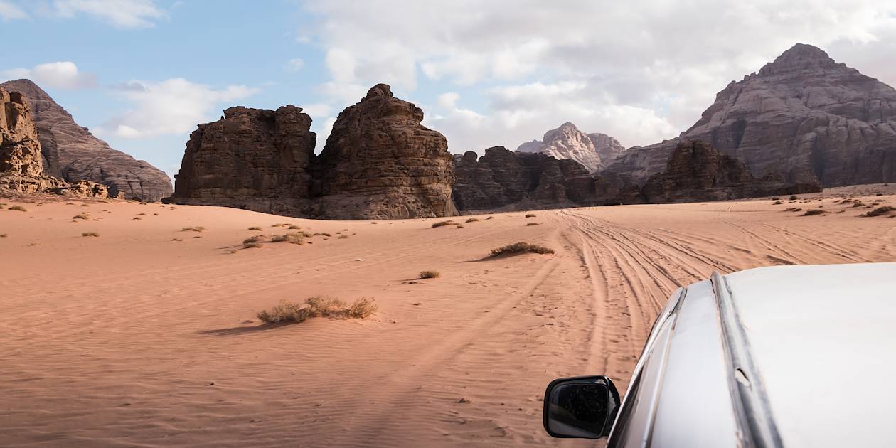 Le désert du Wadi Rum en 4x4 - Wadi Rum - Jordanie