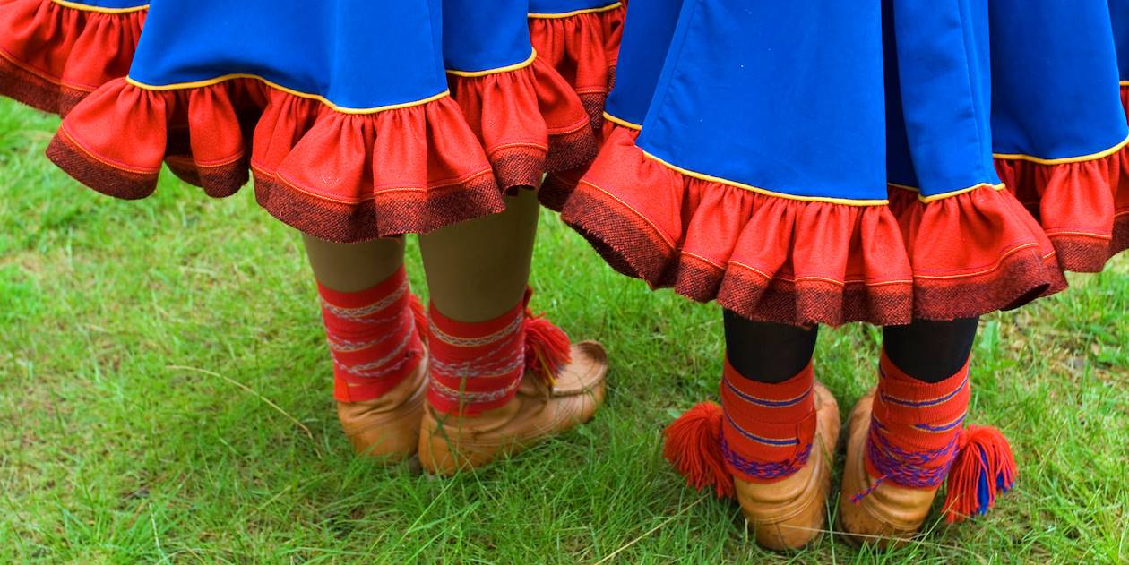 Tenue traditionnelle du peuple Sami - Finnmark - Norvège