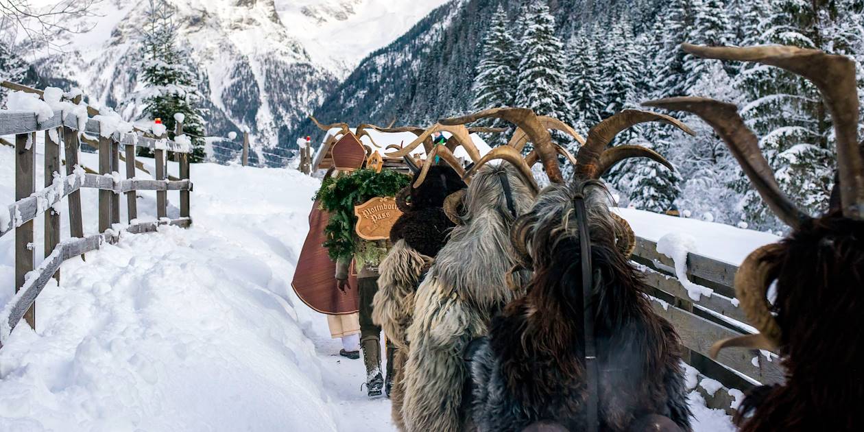 Défilé des Krampus dans la Vallée de Gastein - Salzbourg - Autriche
