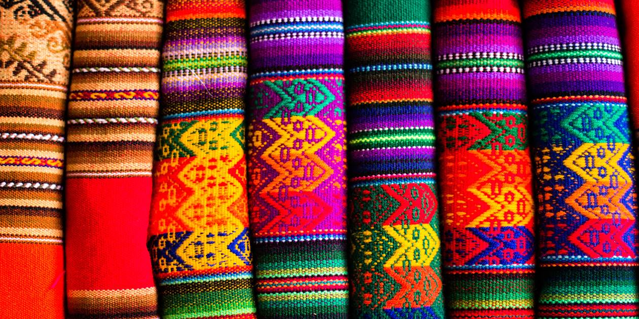 Tissu traditionnel - Bolivie