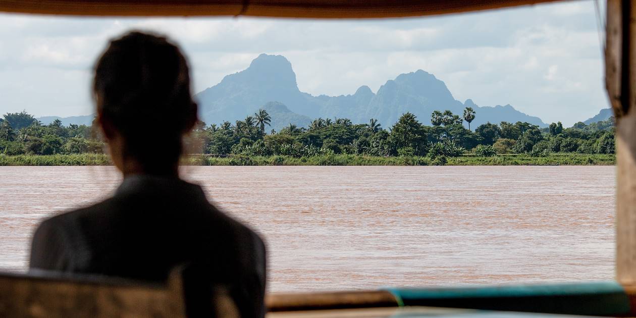 Balade sur le fleuve Salouen - Hpa An - Birmanie