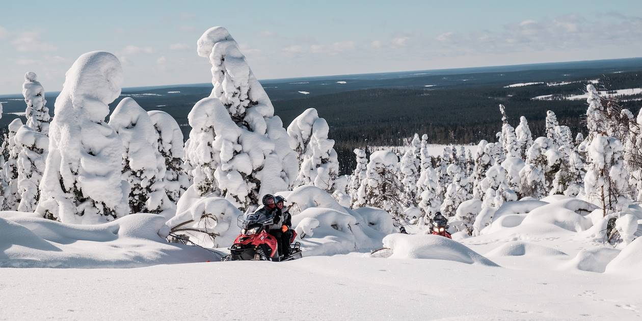 Safari en motoneige - Syote - Laponie - Finlande 