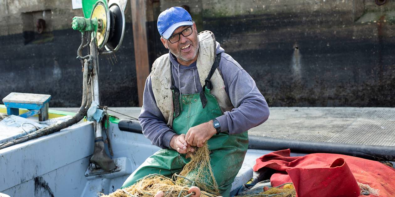 Portrait d'un pêcheur de la Ria Formosa - Algarve - Portugal