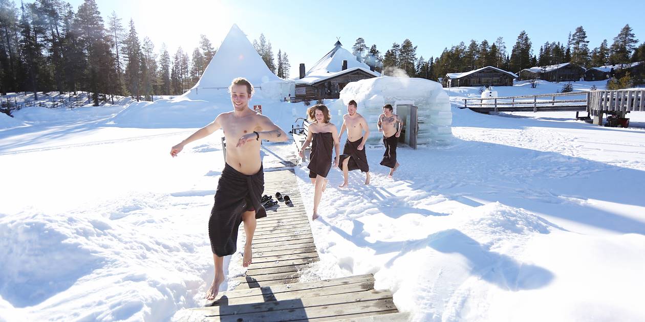 Sauna hivernale - Ruka Kuusamo - Finlande
