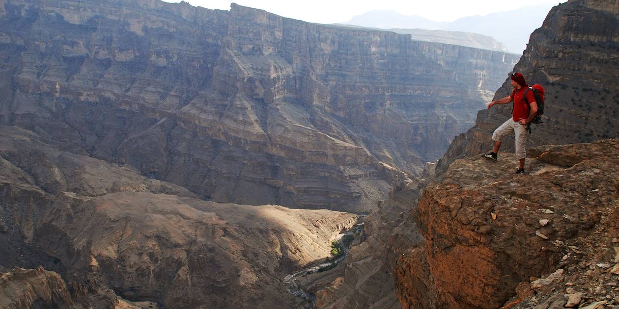 Randonnée au coeur du Djebel Shams - Oman