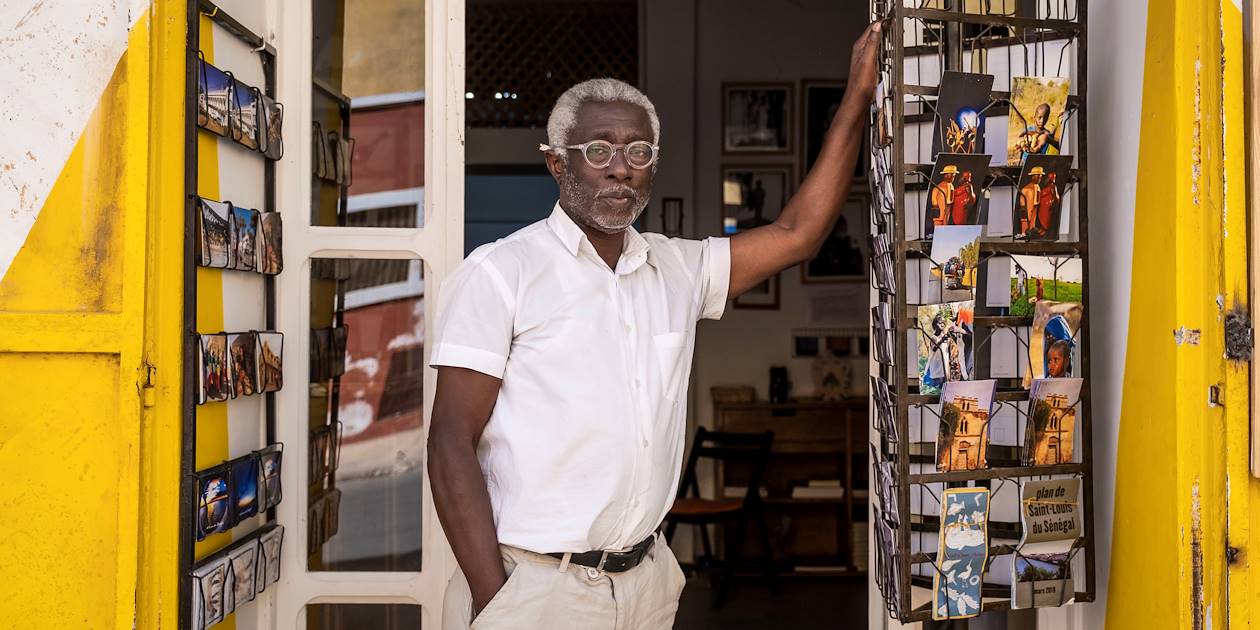 Portrait du photographe Djibril Sy - Saint Louis - Sénégal