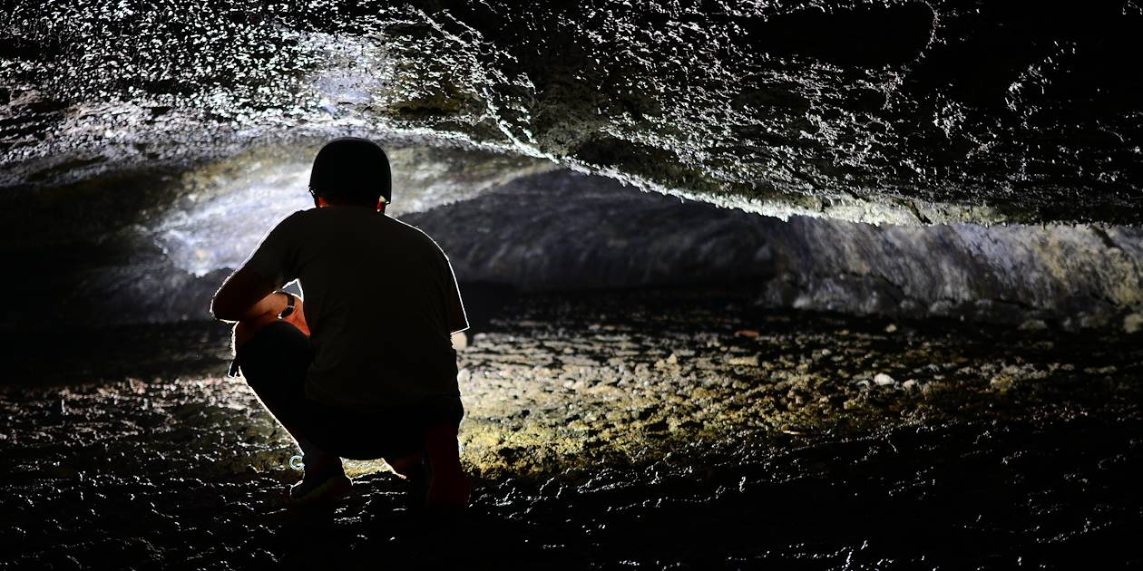 Découverte des tunnels de lave du Piton de la Fournaise - Ste Rose - La Réunion