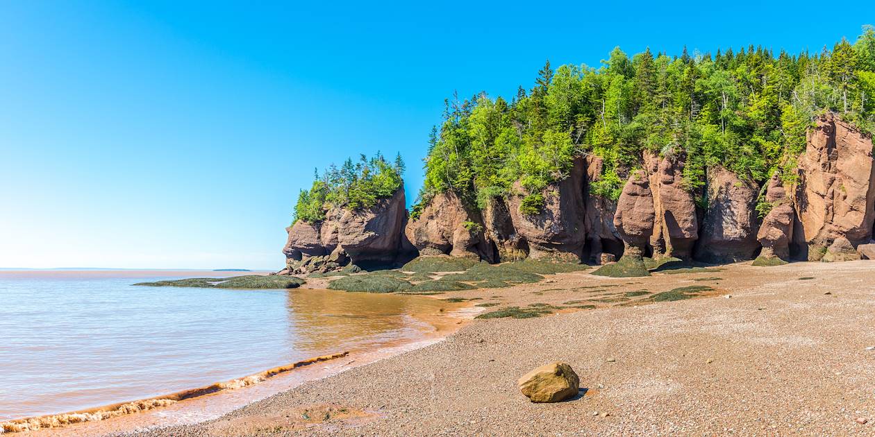 Hopewell Rocks, Baie de Fundy - Nouveau-Brunswick - Canada