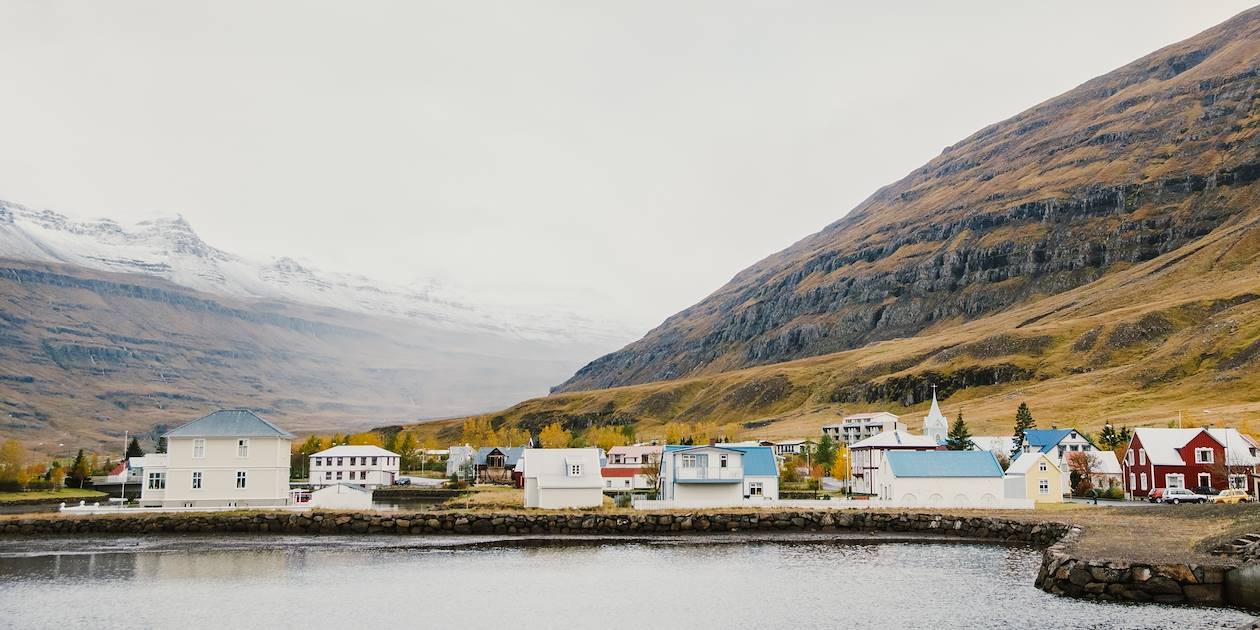 Village de pêcheurs sur la côte Est - Islande