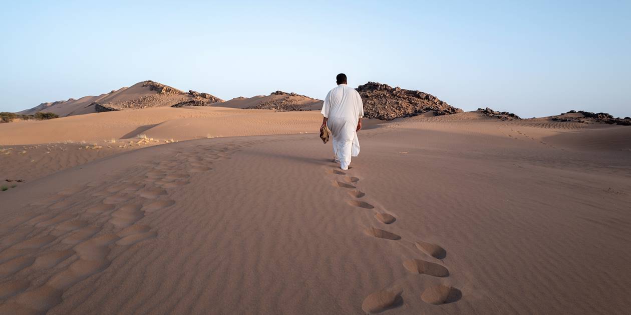 Les dunes de Foum Tizza, sous le coucher du soleil - Tazzarine - Maroc