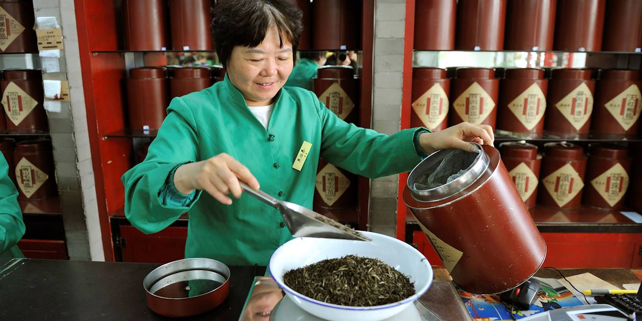 Boutique de thé à Shanghai - Chine