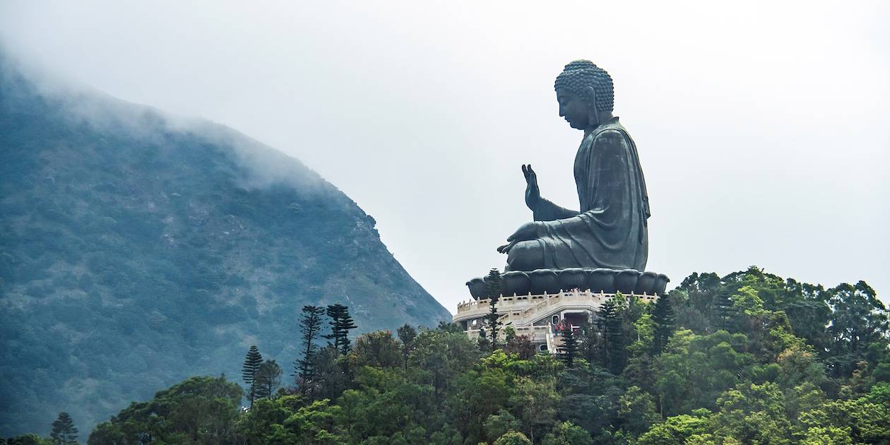 Bouddha de Tian Tan - Île de Lantau - Hong Kong - Chine
