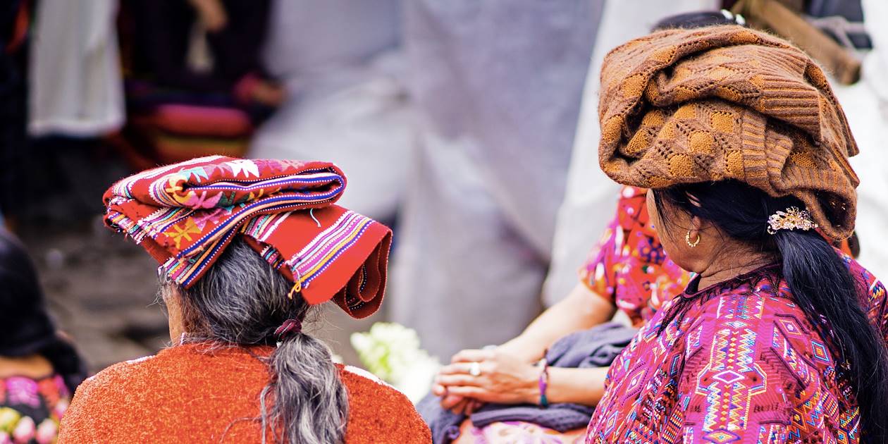 Portrait de femmes au Guatemala