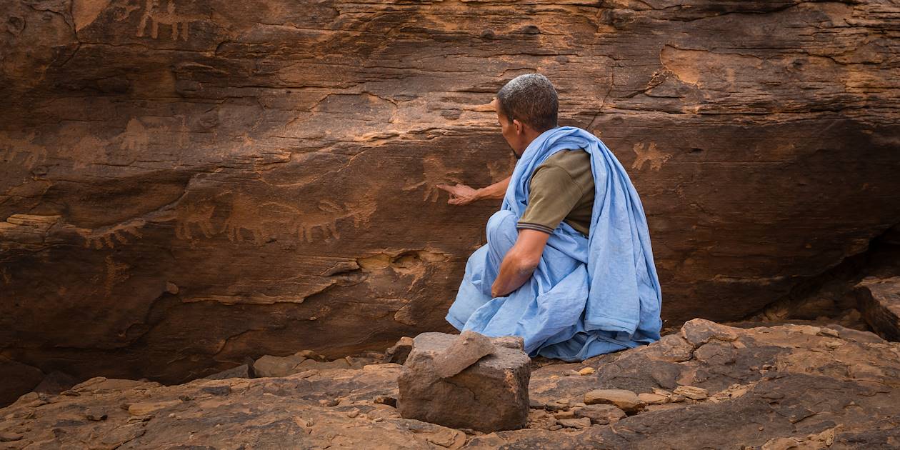 Gravures rupestres de l'Adrar - Mauritanie