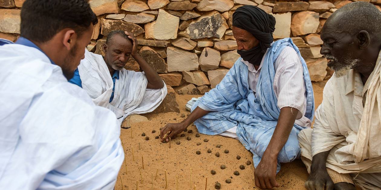 Scène de vie à Ouadane - Région de l'Adrar - Mauritanie
