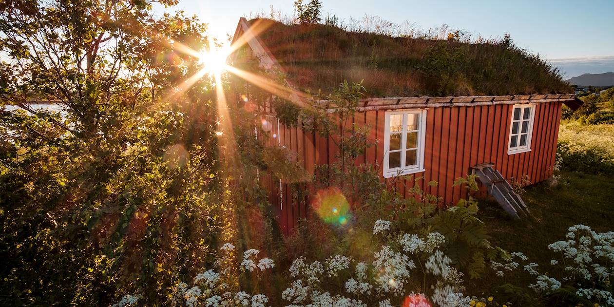 Coucher de soleil automnal - Ringstad - Norvège