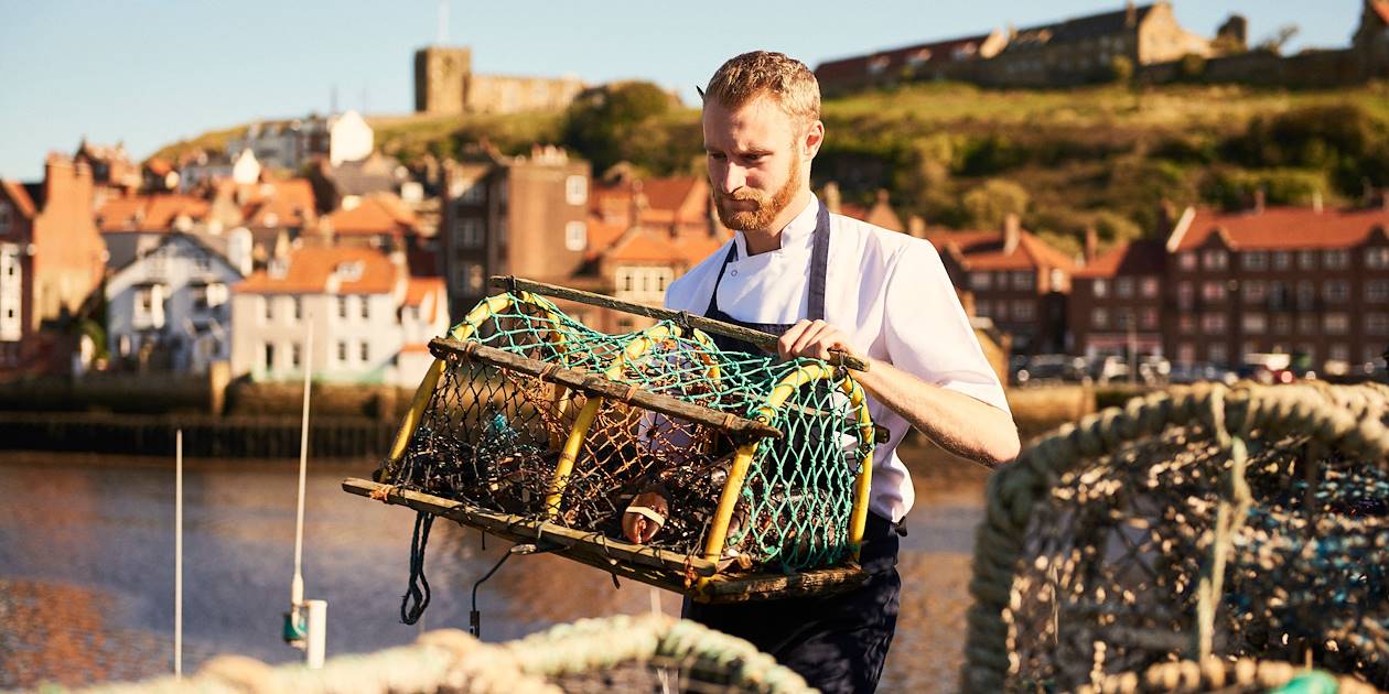 Poser des pièges à homard - Angleterre - Royaume Uni
