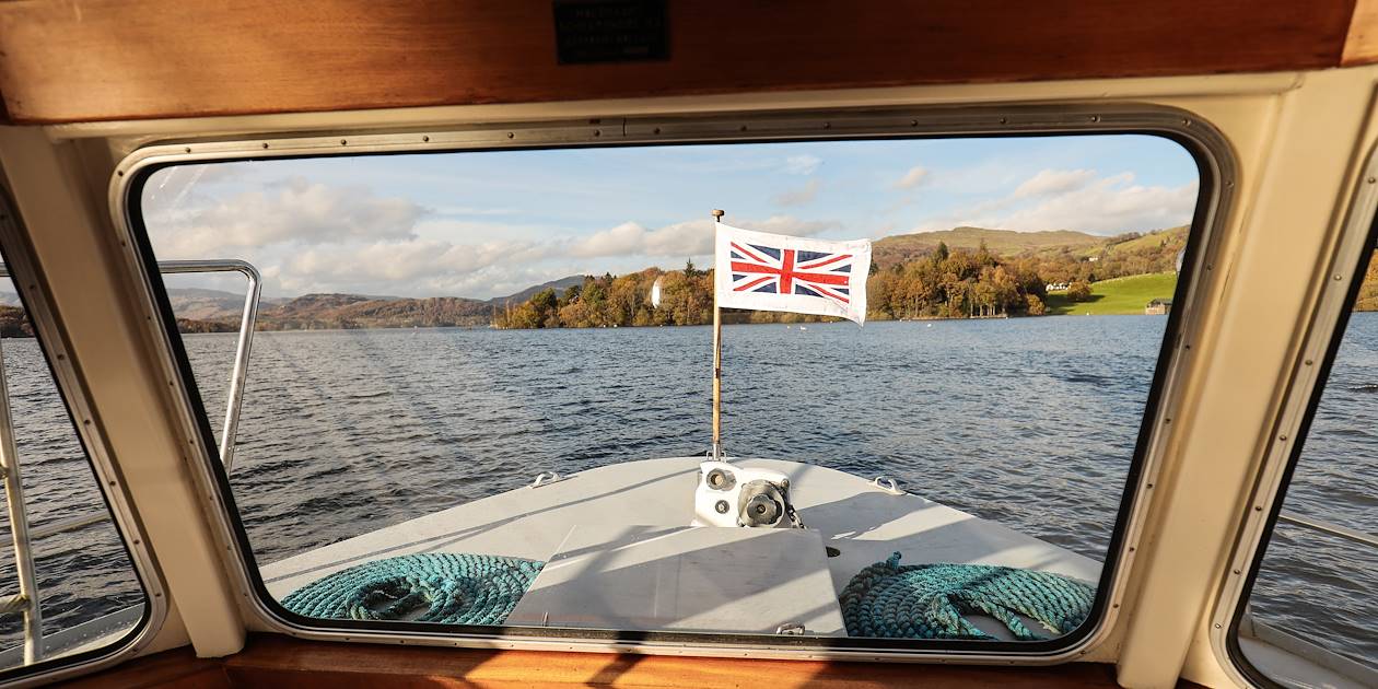Virée en bateau sur le lac Windermere - Cumbria - Angleterre - Royaume Uni