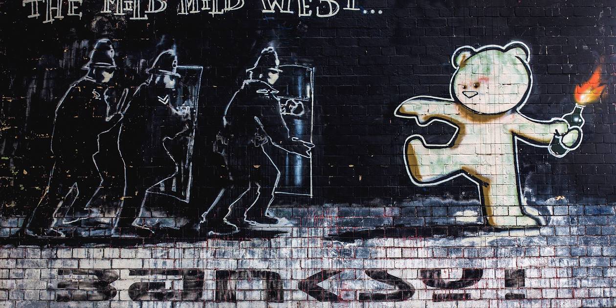 Banksy à Bristol - Angleterre - Royaume Uni