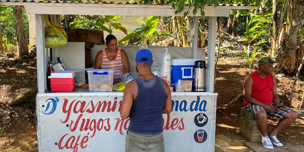 Food truck sur une plage - République Dominicaine
