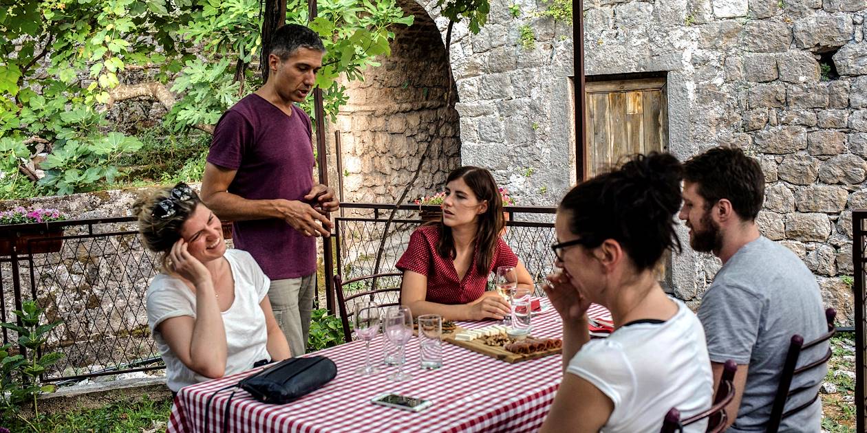 Dégustation chez un vignoble - Slovénie