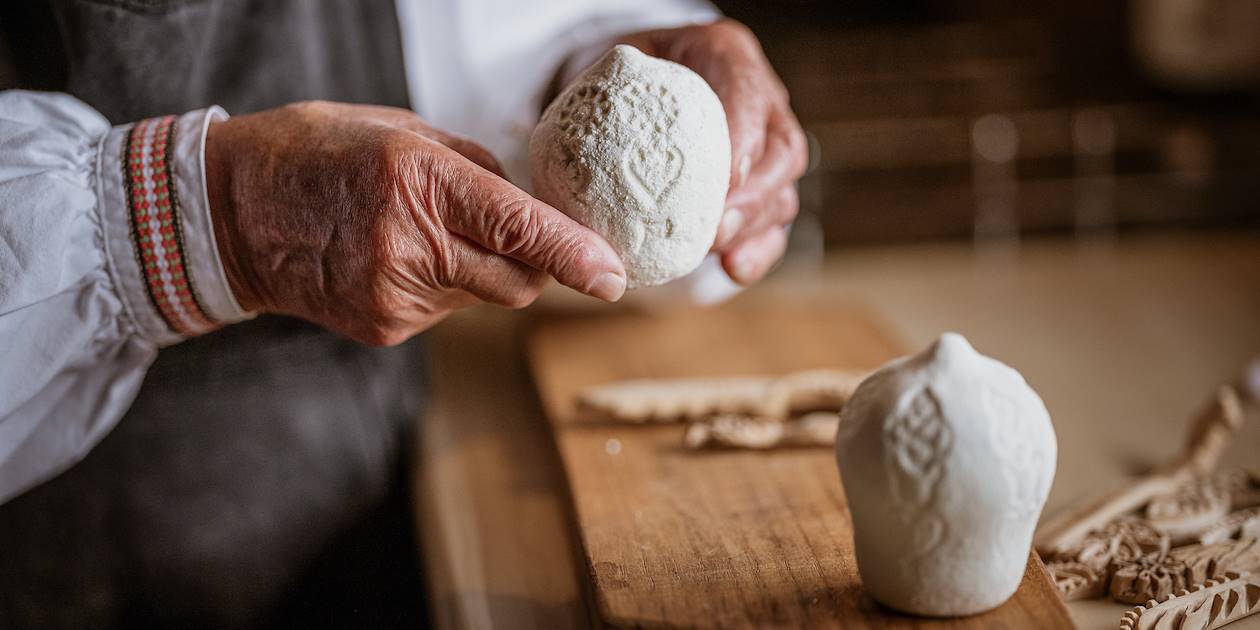 Fromage Trnic des bergers slovéniens - Velika Planina - Slovénie