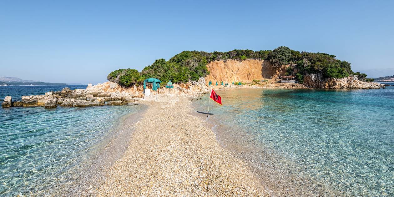 Îles jumelles de Ksamil - Parc national de Butrint - Albanie