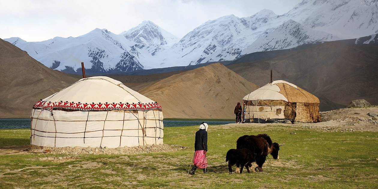 Camp de nomades - Kirghizistan